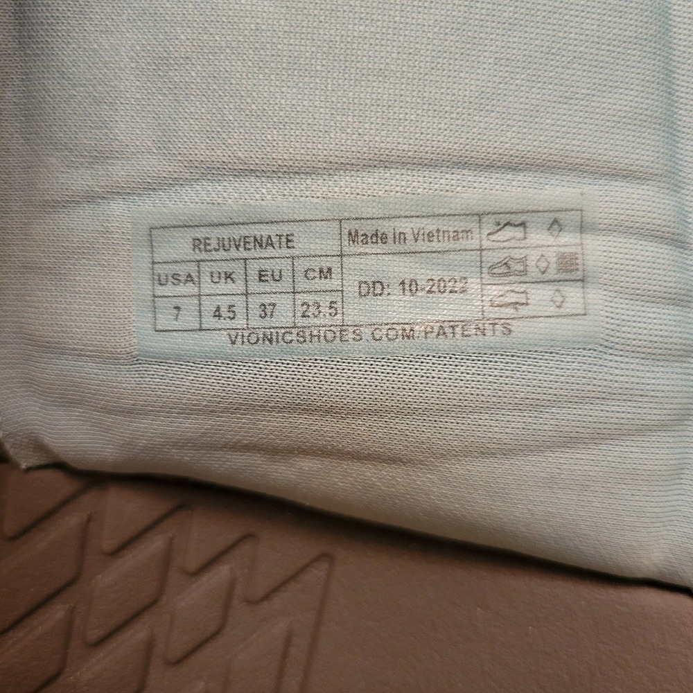 Vionic Rejuvenate Gray Platform Slide Sandals 7 O… - image 7